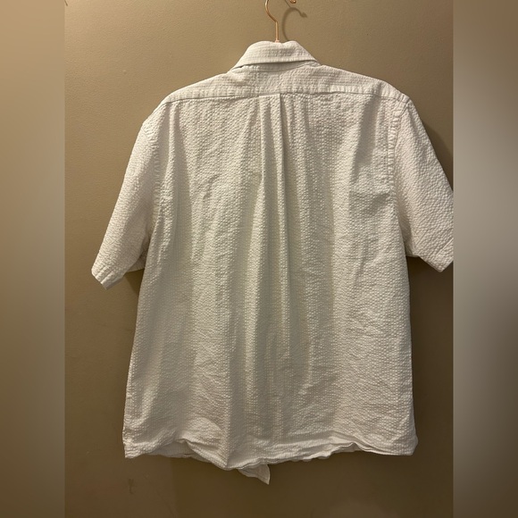 Brooks Brothers Cotton White Textured Button Down Shirt - Picture 2 of 6